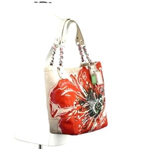 COACH Poppy Tote/Shoulder Bag